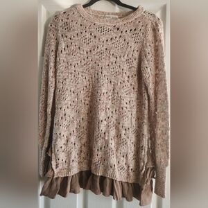 Knox Rose Women's Layered Sweater